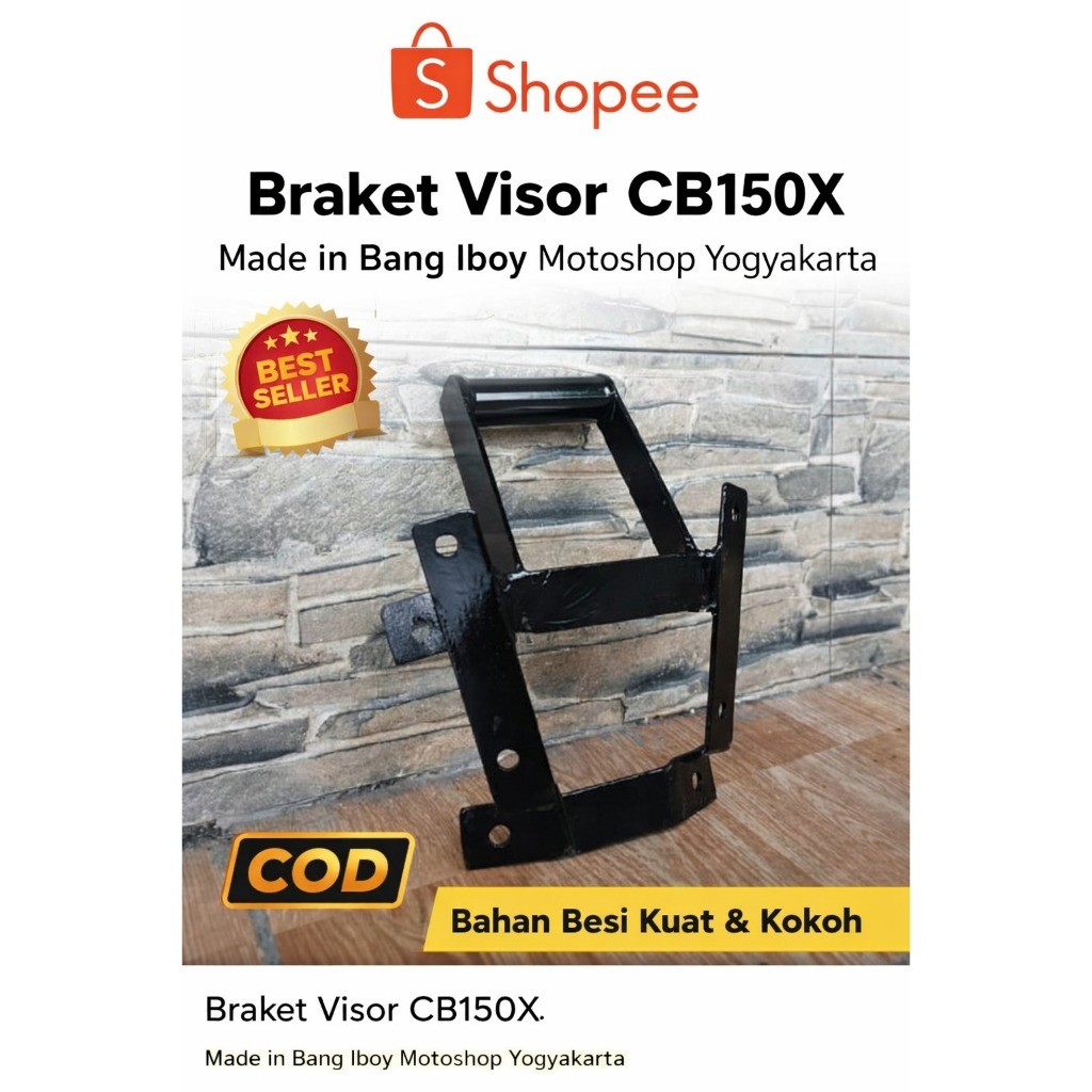 braket visor cbx150, braket visor honda cb150x