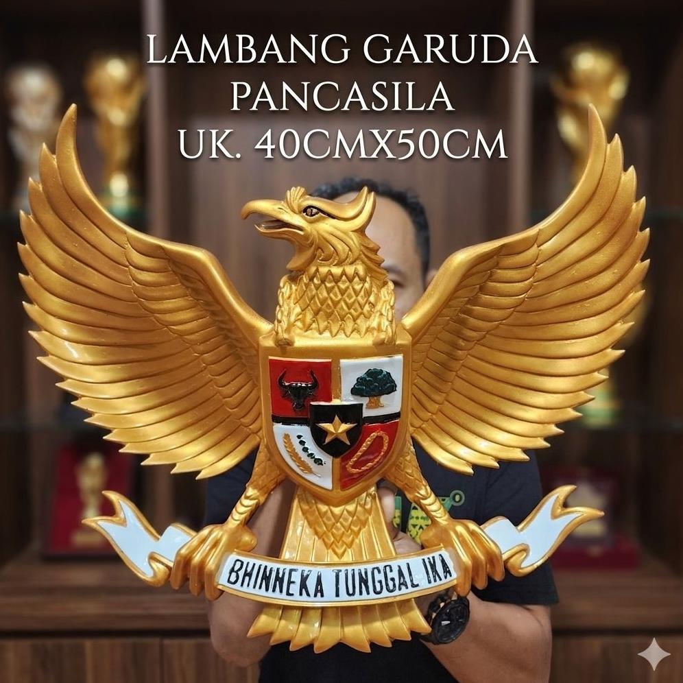Patung Garuda Pancasila/Lambang Garuda Pancasila  50Cm