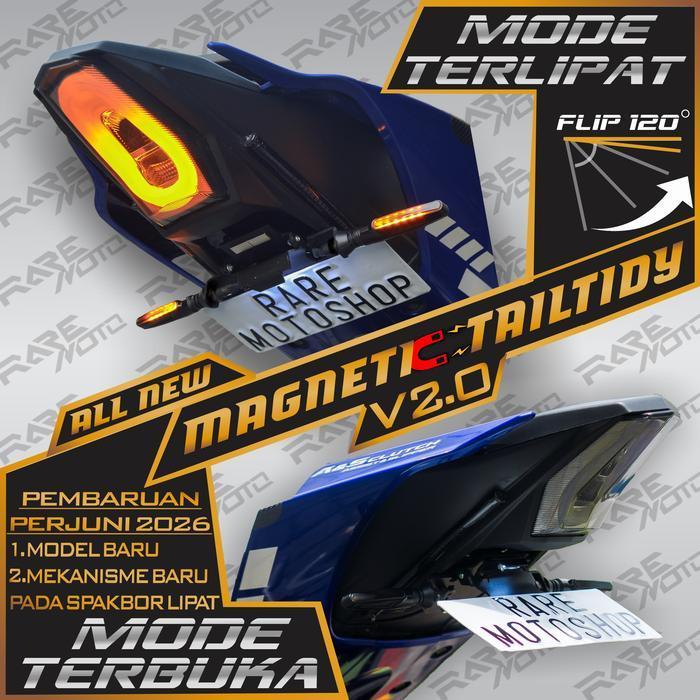 Magnetic Tail Tidy Yamaha R15V3/V4 Original Dan Terpercaya