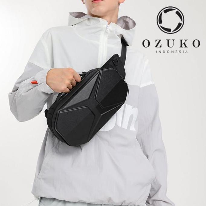 Borse- Ozuko Ist Bag #9500 - Tas Slempang Pria Pinggang Istbag Slingbag