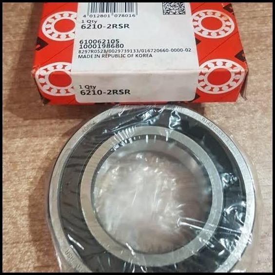 TERBARU BEARING 6210 2RS / 6210 2RS C3 F A G ORIGINAL 