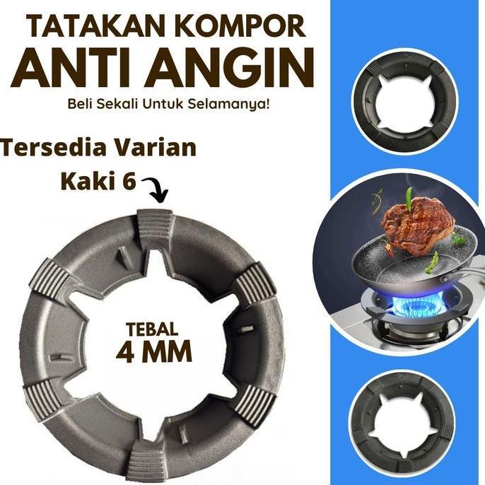 Backx- Ultimate Energy Saver Tatakan Dudukan Kompor Gas Anti Angin