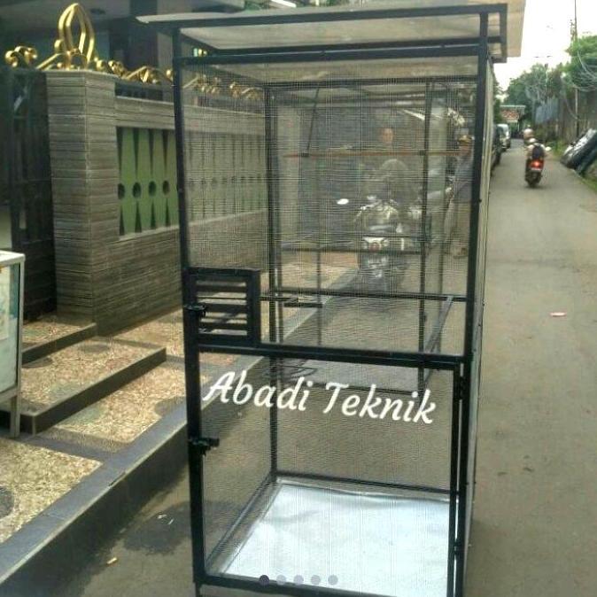 SANGKAR KANDANG UMBARAN TERNAK BURUNG KOLONI LOVEBIRD MURAI ALBINO