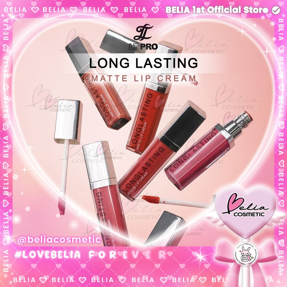 BELIA  LT PRO Long Lasting Matte Lip Cream | Lipstick | Lip Matte | Waterproof