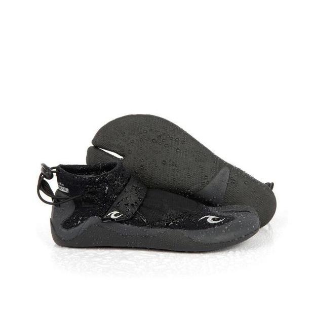 Virlokina- Rip Curl Men Reefer Boot 1.5Mm Split Toe Booties - Black/Charcoal Terbaru 