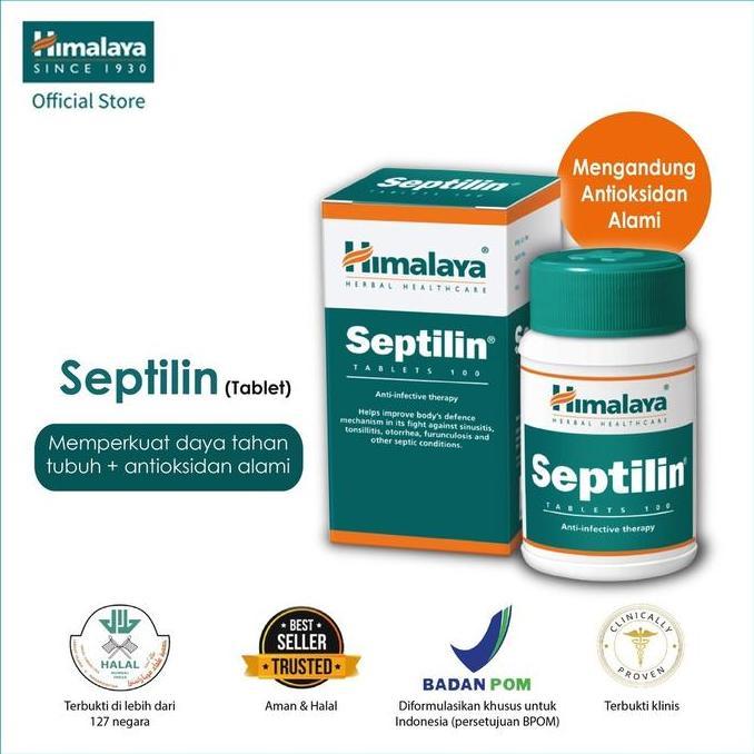 Vitvix- Himalaya Septilin Tablet Isi 100 Memelihara Daya Tahan Tubuh