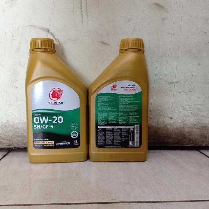 Tocars- Oli Mobil Idemitsu 0W20 0W-20 0-20 0/20 0W/20 Full Syn Kemasan 1 Liter