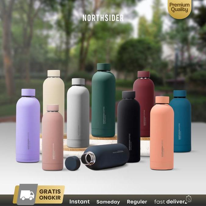 Outpix- Tumbler Kopi Botol Minum Olahraga Lulu Double Ll Stainless Ll-015