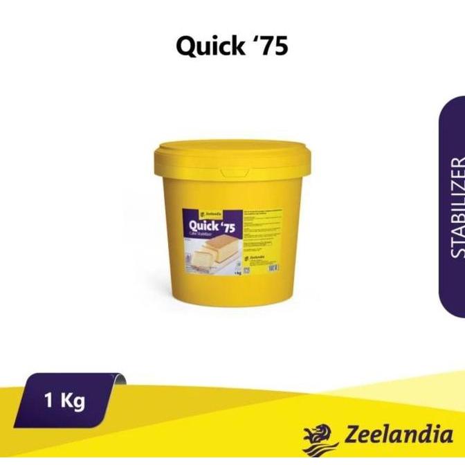 Cakes- Zeelandia Quick75 Sp 1Kg - Sp Quick 75