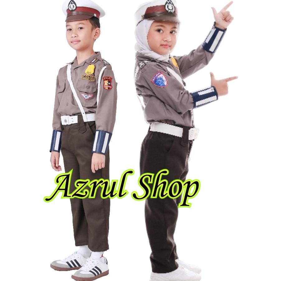Baju polisi anak laki laki baju polisi anak baju polisi anak perempuan baju profesi anak