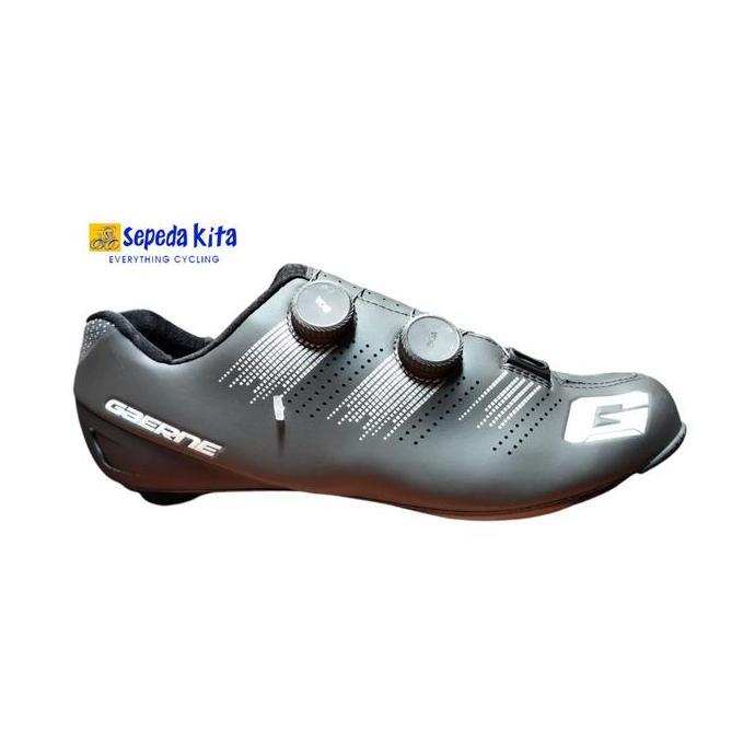 Limited, Gaerne G Chrono Carbon Shoes Matt Black - Sepatu Cleat Road Bike
