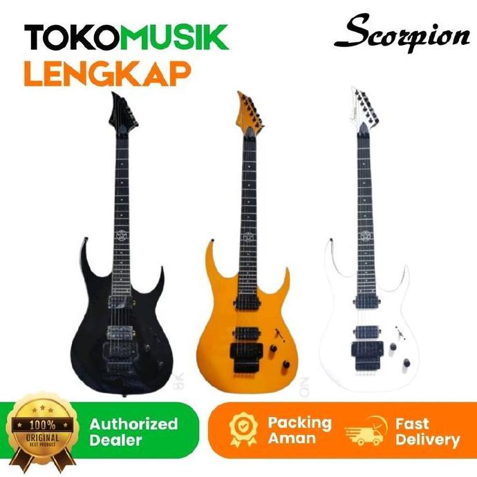 Guitar Electric Scorpion SE600 Gitar Scorpion SE 600