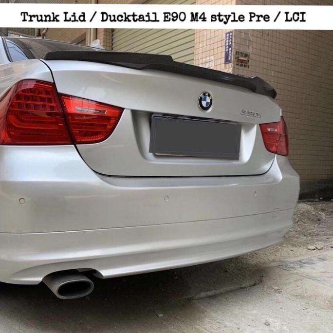 Trunk Lid Spoiler BMW E90 M4 Style Plastik