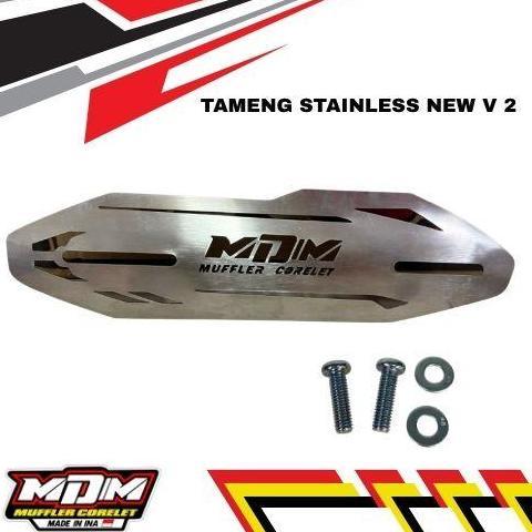 Super Sale, Mdm Racing Muffler Tameng Stainless New V2 Mdm