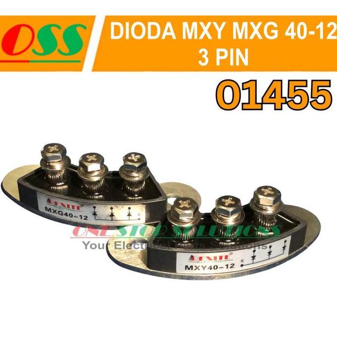 ECHINACEA DIODA DIODE MXG MXY 40-15 40-12 40A 3 PIN 1500V