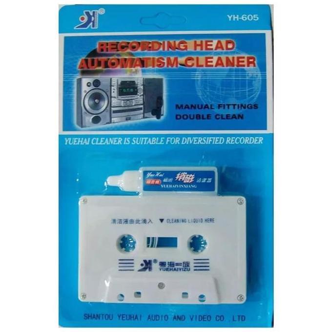Pembersih head tape pemutar kaset pita walkman player boombox cleaner