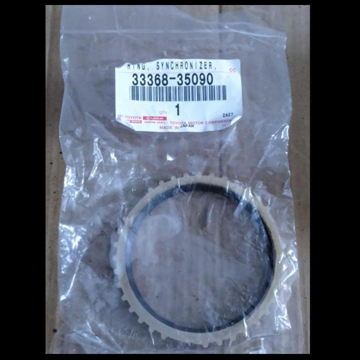 TERLARIS RING SYNCHRONIZER SINKROMIS 33368-35090 NO2 ORI INNOVA HILUX FORTUNER 