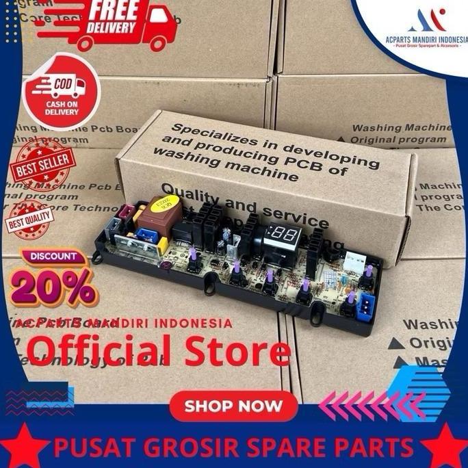 LOANHERCH SHARP ES-G875P-G 7.0kg, Modul pcb mesin cuci Top Loading