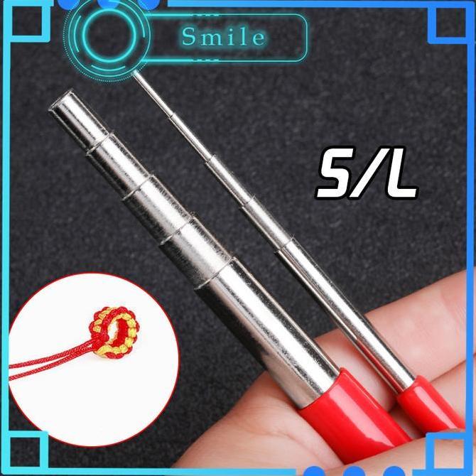 TOQMIJIN Jewelry Mandrel Stick Bahan Baja Jig Coil Alat Melilit Kawat