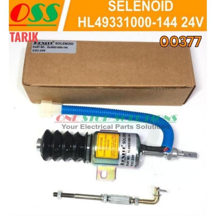 ONETECH1 SELENOID SOLENOID HL49331000-144 24V UNIV UNTUK GENSET ALAT BERAT