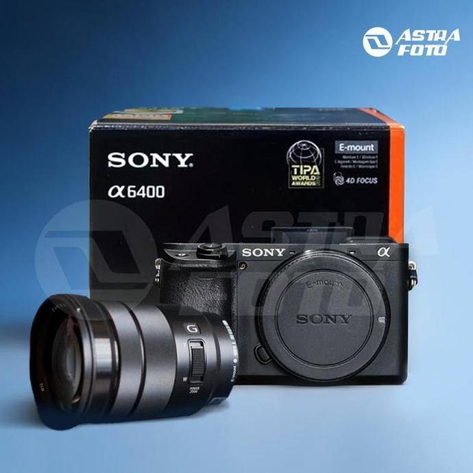 Sony A6400 Body Only & 18-105mm F4 OSS GARANSI RESMI Sony Alpha A6400