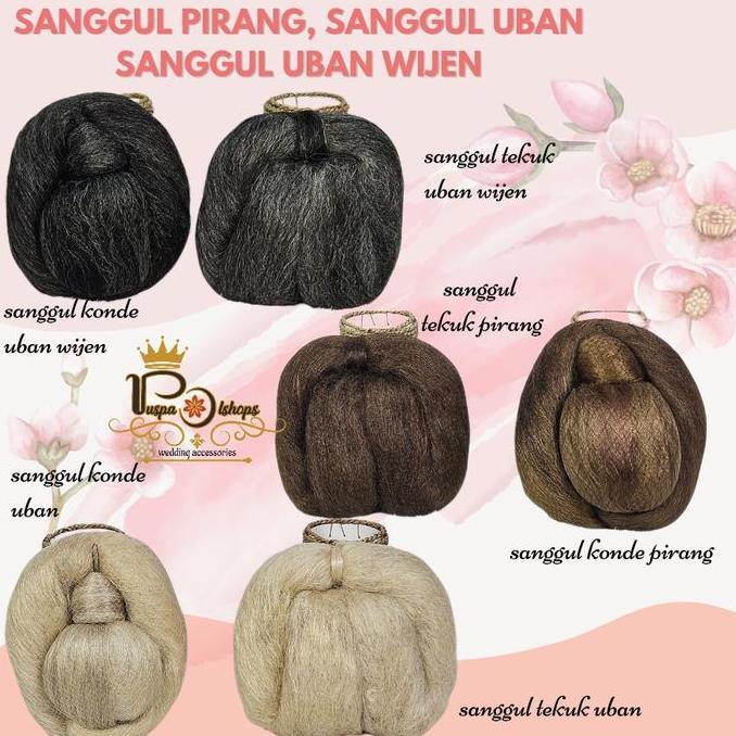 sanggul jawa sanggul pirang blonde sanggul uban Diskon