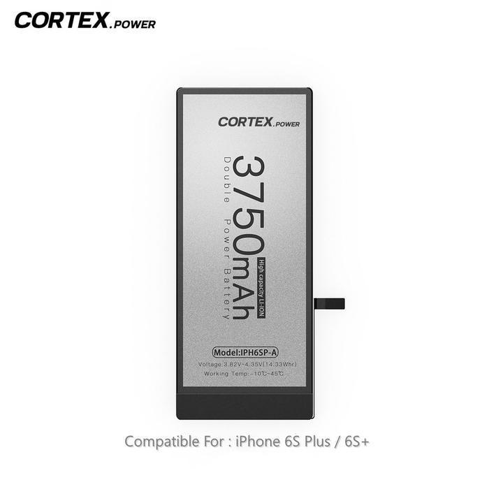 PROMO DISKON - CORTEX POWER - Baterai iPhone 6SPLUS / 6S+ / 6SP Double Power IC High & Real Capacity