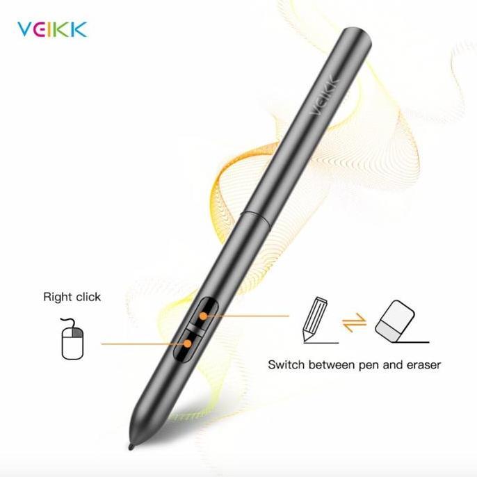Younet- Veikk P001 Dital Drawing Pen Stylus For Veikk S640 Veikk A30