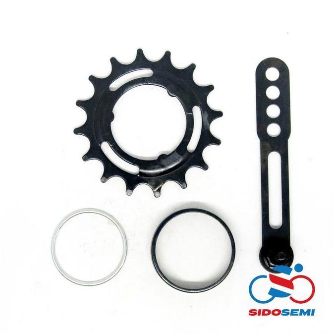 Ready Rem Torpedo Hub Sepeda Fixie BMX 32H Gir 16T - United - Hitam Non Cod