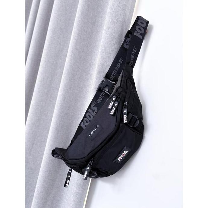 Virlokina- Tas Pinggang Pria Fools Waistbag Crav - Model Terbaru Terbaru 