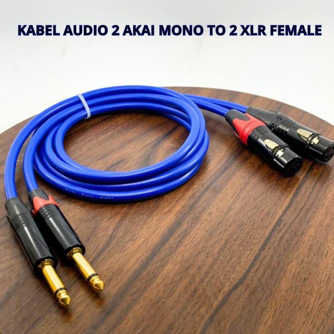 Wkpro- Kabel Audio Jack Xlr Female To Akai Mono Kabel Sinar Pt.Ewindo