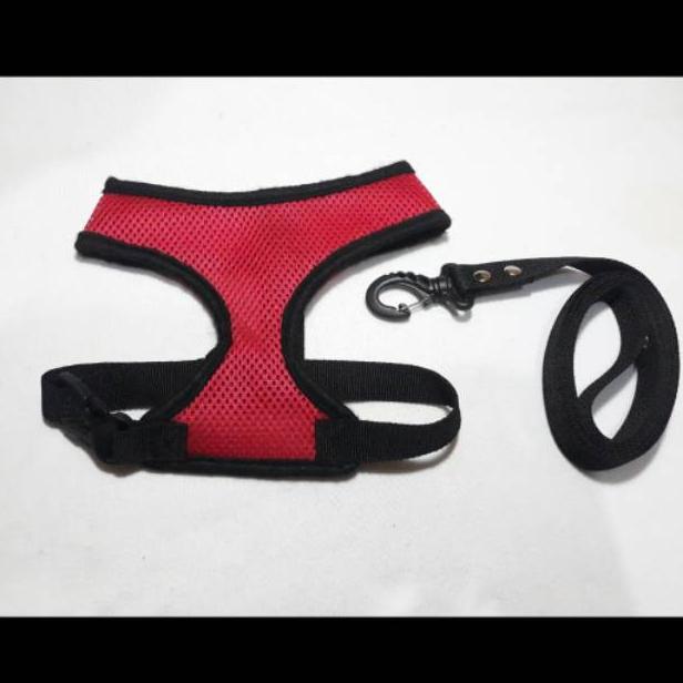[BT] tali tuntun harness rompi vest kucing anjing musang murah