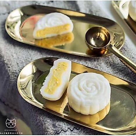 Mini- Metal Gold Handsoap Tray / Piring Alas Nampan Emas Nordic Kosmetik