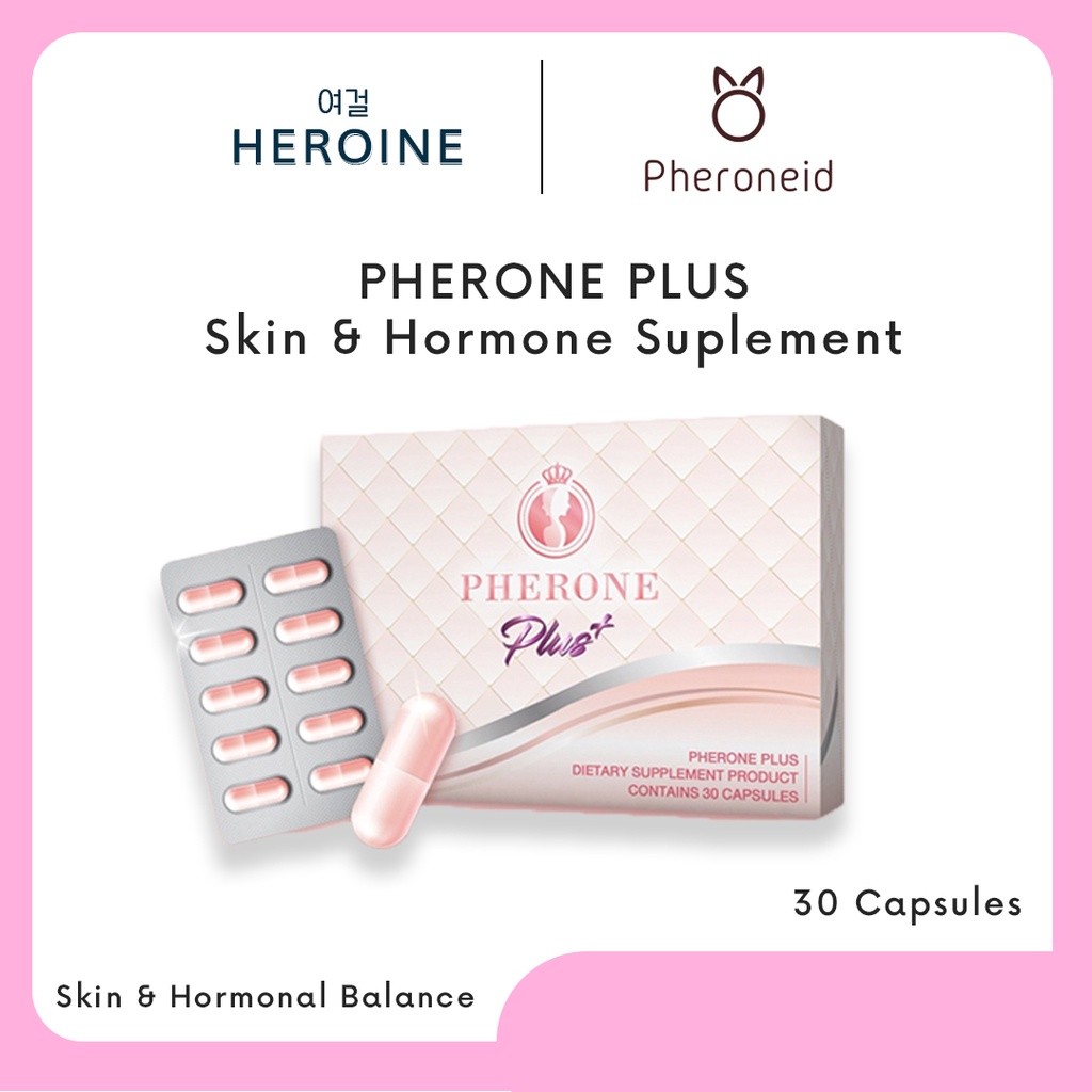 Pherone Plus - Female Hormones & Skin Supplement