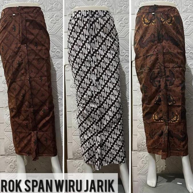 Btk - Rok Span Wiru Jarik Bahan Kain Jarik Katun