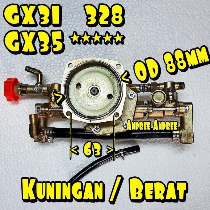 $+$+$+$+] Pump Assy Honda Knapsack Sprayer GX31 GX35 328 GX-31 GX-35 Kuningan