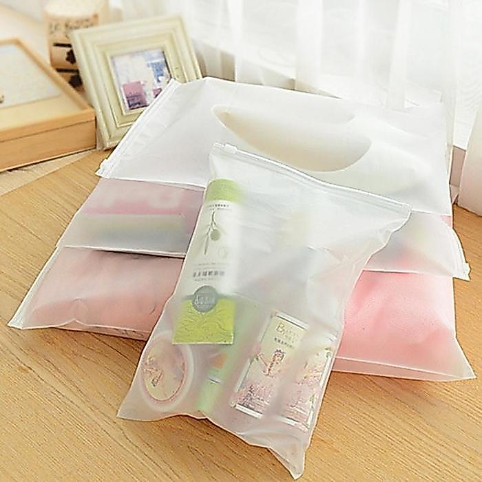 [COD] Zipper Bag /Organizer Bag dengan Zip Lock /Plastik zip lock