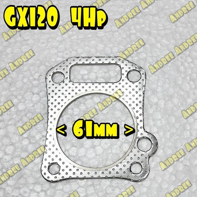 `````````] GX120 Gasket Cylinder Head Paking Deksel Honda GX-120 GX 120 4 Hp