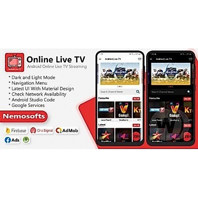 Android Online Live TV Streaming - Source Code Aplikasi Mobile