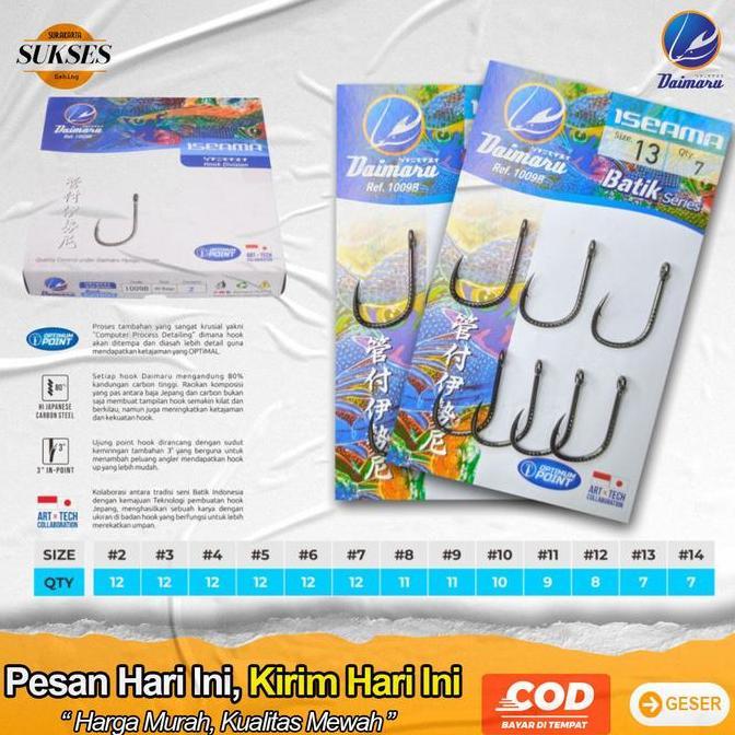 Kail pancing Daimaru Batik Series Chinu Kail mancing