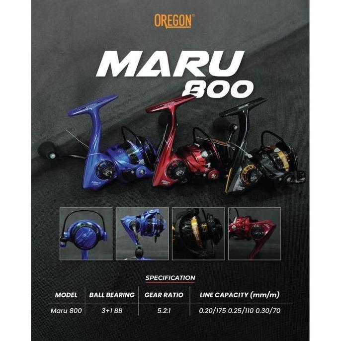 Reel Pancing Oregon Maru 800 One Way Reel Mini Ultralight Casting Spinning UL