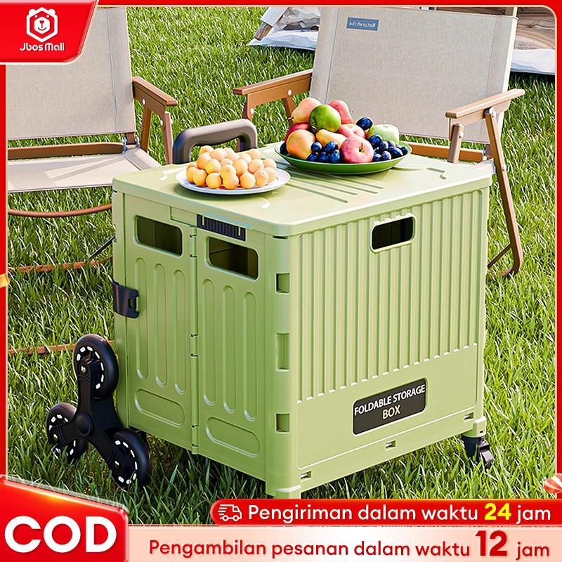 Troli Lipat Trolley Pet Stroller Troli Koper Keranjang Lipat Koper Lipat Koper Belanja