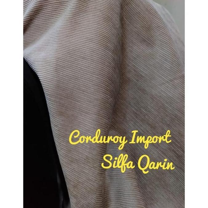 Soraya- Kain Corduroy Import _ Bahan Kain Corduroy_Bahan Celana/Jaket