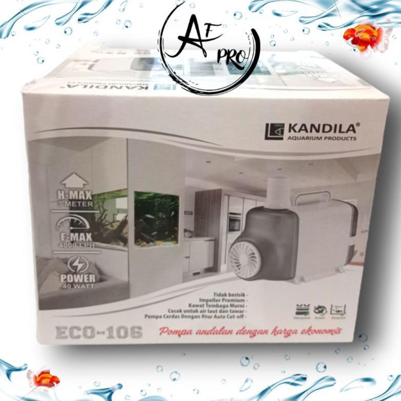 KANDILA ECO 106 POMPA KOLAM KOI AIR MANCUR HIDROPONIK SUBMERSIBLE PUMP