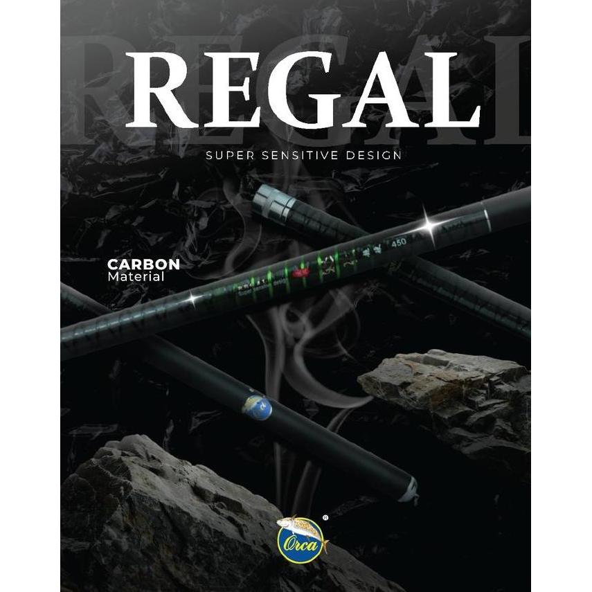 Joran Tegek Orca Regal 360 450 540 Bahan Carbon