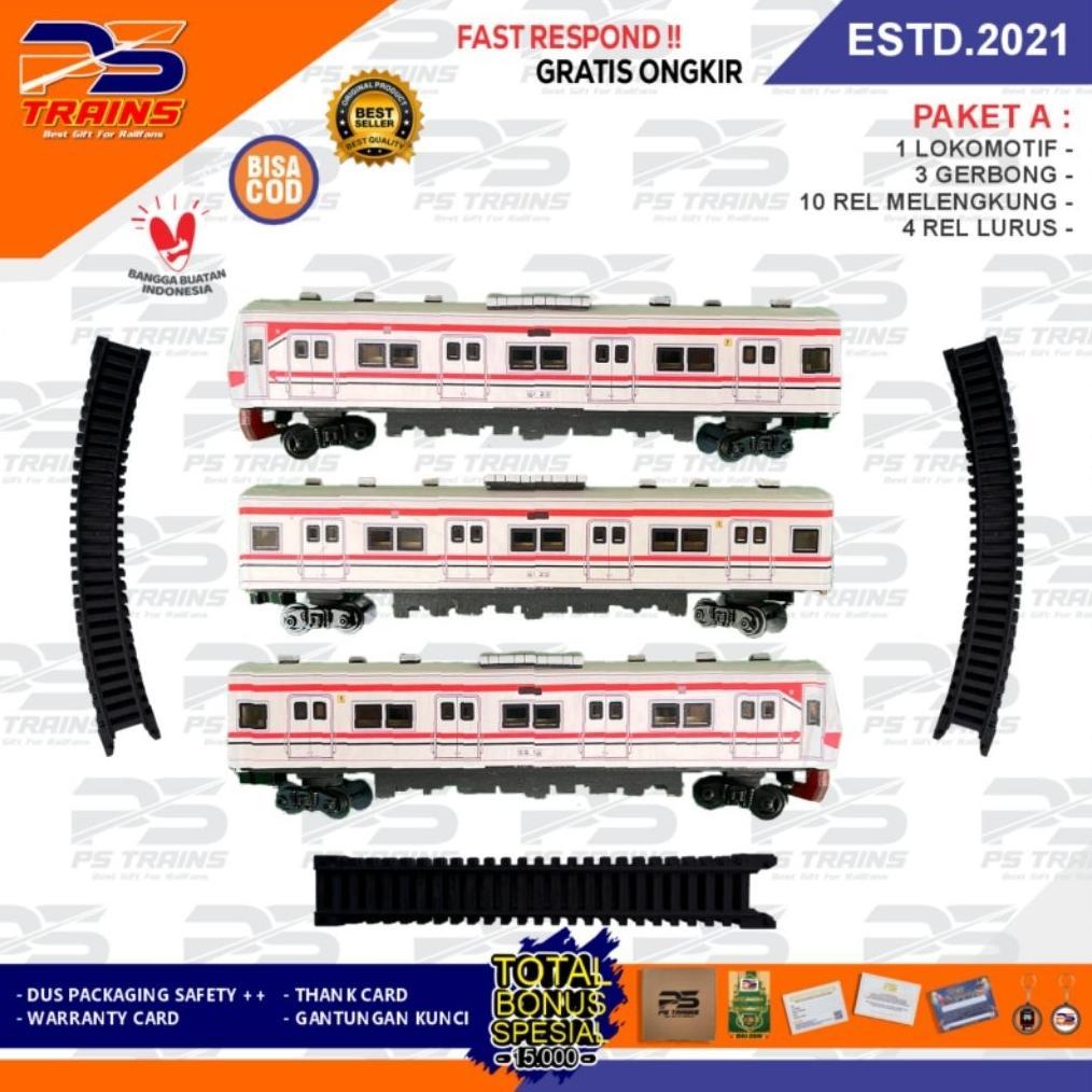 [NEW] [ TANPA MESIN SERI KRL] MINIATUR KERETA COMMUTER LINE (KRL) TM 6123