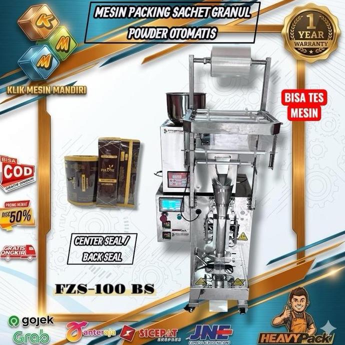Mesin Packing Otomatis Sachet Granule Powder 100gr FZS-100BS
