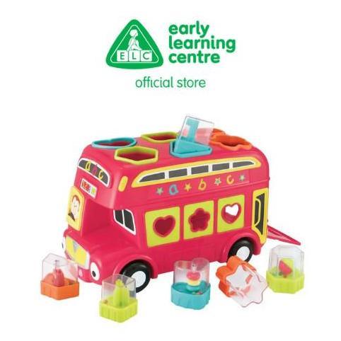 Allthebest- ELC Shape Sorting Bus - Mainan Edukasi Penyortir Bentuk Anak