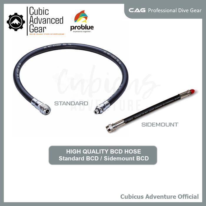 BCD Inflator Low Pressure Hose - Replacement for Scuba Diving BCD