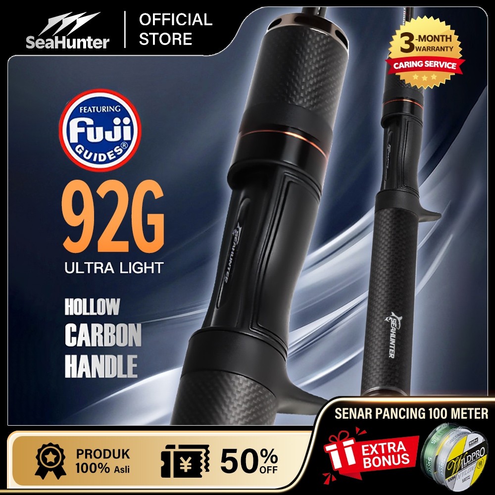[OFFICIAL] SeaHunter Black Arrow Joran Pancing, FUJI O Joran BC Casting/Spinning 1.5M/1.68/1.8 80G B